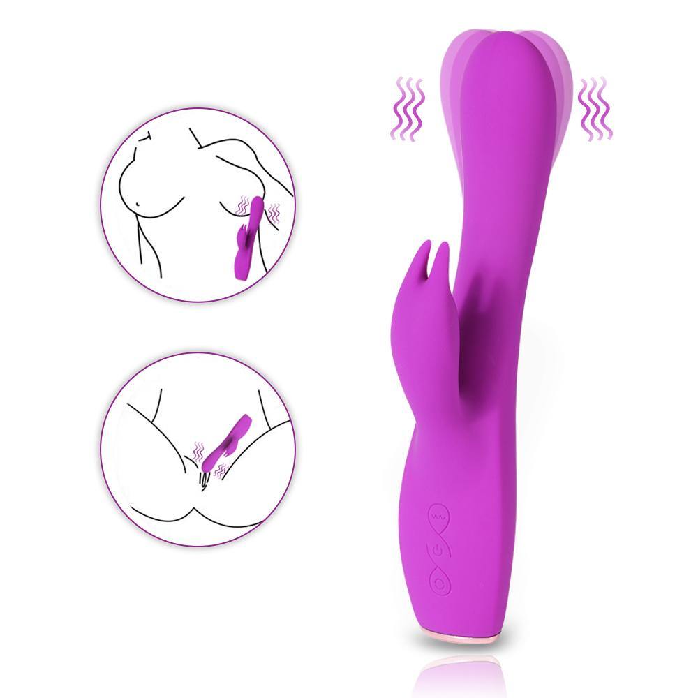 10 Powerful Vibration Modes Rabbit Vibrator Sex Machine & Sex Doll Adult Toys Online Store - Sexlovey 10 Powerful Vibration Modes Rabbit Vibrator Sex Machine & Sex Doll Adult Toys Online Store - Sexlovey