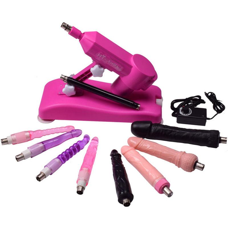 Sex Machine with 8pcs Dildos Love Machine Robot Sex Machine & Sex Doll Adult Toys Online Store - Sexlovey Sex Machine with 8pcs Dildos Love Machine Robot Sex Machine & Sex Doll Adult Toys Online Store - Sexlovey