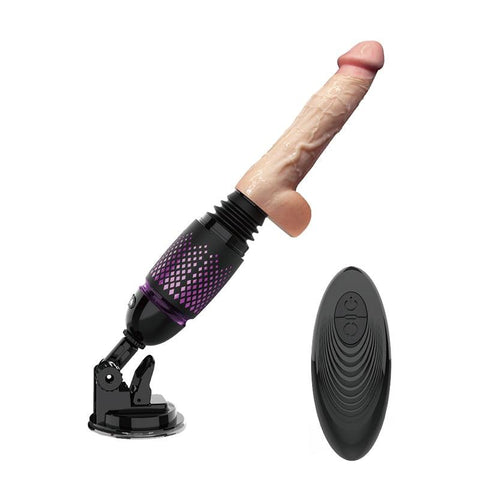 Wireless Remote Control Telescopic Dildo Vibrator - Sex Machine & Sex Doll Adult Toys Online Store - Sexlovey