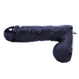 9.4'' Massive Monstrous Dildo(Black) for Sex Machine - Sex Machine & Sex Doll Adult Toys Online Store - Sexlovey