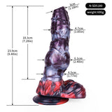 Lucien Stripe Dragon Dildo