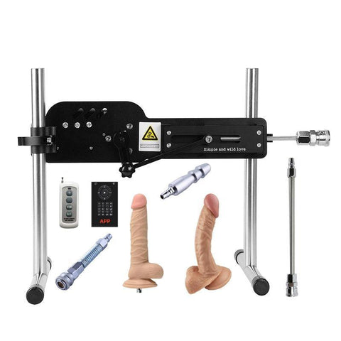 APP Wireless Remote Control Love Sex Machine with Dildo - Sex Machine & Sex Doll Adult Toys Online Store - Sexlovey