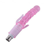 Jelly Anal Dildo with Clitoral Stimulator - Sex Machine & Sex Doll Adult Toys Online Store - Sexlovey