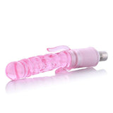 Jelly Anal Dildo with Clitoral Stimulator - Sex Machine & Sex Doll Adult Toys Online Store - Sexlovey