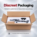 Sexlovey C3 sex machine shipped in a plain brown cardboard box with protective foam and no product details on the outside.