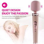 Cordless Wand Massager Vibrator-20 Vibration Patterns 10 Powerful Speeds - Sex Machine & Sex Doll Adult Toys Online Store - Sexlovey