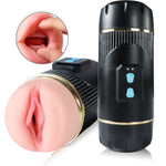 Vagina and Mouth Masturbator Double Sided Masturbation Stroker - Sex Machine & Sex Doll Adult Toys Online Store - Sexlovey