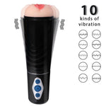 5 Suction Patterns Male Masturbator Cup 10 Vibration Modes - Sex Machine & Sex Doll Adult Toys Online Store - Sexlovey