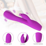 10 Powerful Vibration Modes Rabbit Vibrator - Sex Machine & Sex Doll Adult Toys Online Store - Sexlovey