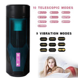 Male Masturbator Cup with 9 Vibration Modes Real Sexy Voice - Sex Machine & Sex Doll Adult Toys Online Store - Sexlovey