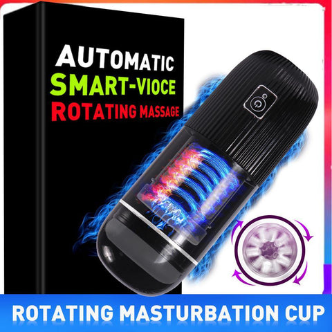 Rotating Hands-free Masturbator Cup - Sex Machine & Sex Doll Adult Toys Online Store - Sexlovey