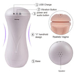 Pocket Pussy Realistic 3D Textured Vagina Stroker Vibration Male Masturbator - Sex Machine & Sex Doll Adult Toys Online Store - Sexlovey