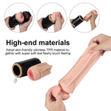 Vibrating Male Masturbator Cup Audio Function-Girl's Moans Detachable Pocket Pussy - Sex Machine & Sex Doll Adult Toys Online Store - Sexlovey