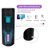 Male Masturbator Cup with 9 Vibration Modes Real Sexy Voice - Sex Machine & Sex Doll Adult Toys Online Store - Sexlovey