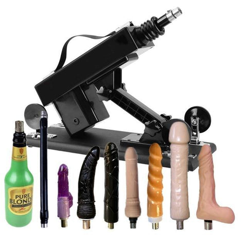 Sex Machine Automatic Thrusting Dildo Machine with Masturbation Cup - Sex Machine & Sex Doll Adult Toys Online Store - Sexlovey