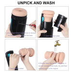 Male Masturbator Cup with 9 Vibration Modes Real Sexy Voice - Sex Machine & Sex Doll Adult Toys Online Store - Sexlovey