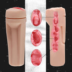 Hands-Free Vibrating Male Masturbator Cup - Sex Machine & Sex Doll Adult Toys Online Store - Sexlovey