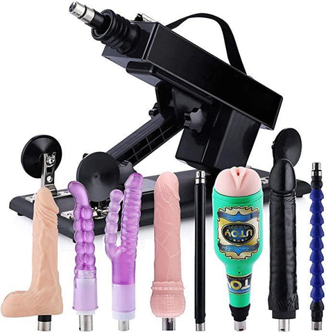 3 XLR Connector Fucking Sex Machine Thrusting Dildo - Sex Machine & Sex Doll Adult Toys Online Store - Sexlovey