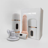 Heated Telescopic Dildo Vibrator Automatic Sex Machine Gun - Sex Machine & Sex Doll Adult Toys Online Store - Sexlovey