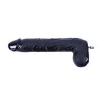 10.4'' Length Super Large Dildo(Black) for Sex Machine - Sex Machine & Sex Doll Adult Toys Online Store - Sexlovey