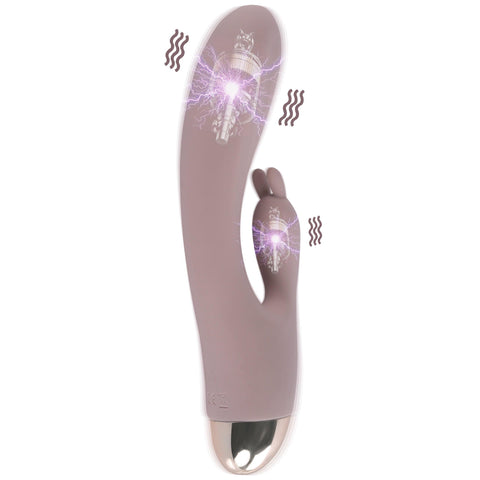 10 Speeds Silicone Rabbit Vibrator for Vagina Stimulation - Sex Machine & Sex Doll Adult Toys Online Store - Sexlovey