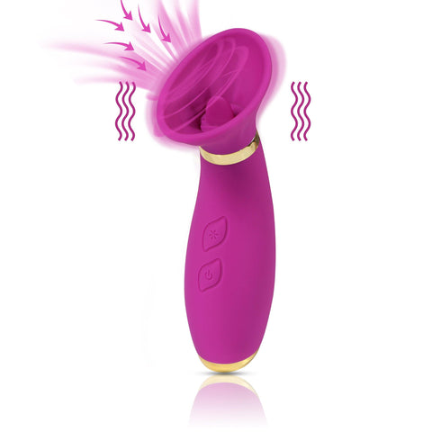 10 Licking Modes 5 Inspiratory Modes Sucking Vibrator Clit Sucker Nipple Stimulator - Sex Machine & Sex Doll Adult Toys Online Store - Sexlovey