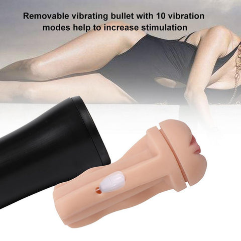 10 Vibration Modes Male Masturbators Cup Realistic Pocket Pussy Sex Machine & Sex Doll Adult Toys Online Store - Sexlovey 10 Vibration Modes Male Masturbators Cup Realistic Pocket Pussy Sex Machine & Sex Doll Adult Toys Online Store - Sexlovey
