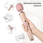 Magic Wand Electric Massager with 3 Speeds 4 Frequency Powerful Vibrator - Sex Machine & Sex Doll Adult Toys Online Store - Sexlovey