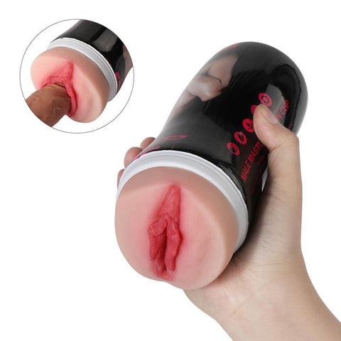 Lifelike Male Masturbator Pocket Pussy 3D Realistic Textured Powerful Suck Vagina - Sex Machine & Sex Doll Adult Toys Online Store - Sexlovey