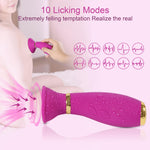 10 Licking Modes 5 Inspiratory Modes Sucking Vibrator Clit Sucker Nipple Stimulator - Sex Machine & Sex Doll Adult Toys Online Store - Sexlovey
