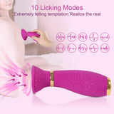 10 Licking Modes 5 Inspiratory Modes Sucking Vibrator Clit Sucker Nipple Stimulator - Sex Machine & Sex Doll Adult Toys Online Store - Sexlovey