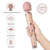 Magic Wand Electric Massager with 3 Speeds 4 Frequency Powerful Vibrator - Sex Machine & Sex Doll Adult Toys Online Store - Sexlovey