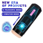 Male Masturbator Cup with 9 Vibration Modes Real Sexy Voice - Sex Machine & Sex Doll Adult Toys Online Store - Sexlovey