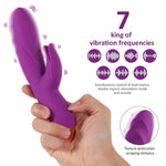 G-Spot Vibrator Liquid Silicone Rabbit Vibrator for Clitoral Stimulation - Sex Machine & Sex Doll Adult Toys Online Store - Sexlovey