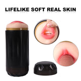 Dual-Head Pocket Pussy Male Masturbator Cup - Sex Machine & Sex Doll Adult Toys Online Store - Sexlovey