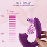 Clitoral Sucking Licking Vibrator G Spot Flapping Vibrating Dildo Vibrators - Sex Machine & Sex Doll Adult Toys Online Store - Sexlovey