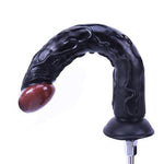 13.3 Inch Long Dildo(Black) Sex Machine Attachment - Sex Machine & Sex Doll Adult Toys Online Store - Sexlovey