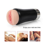 10 Vibration Modes Male Masturbators Cup Realistic Pocket Pussy - Sex Machine & Sex Doll Adult Toys Online Store - Sexlovey