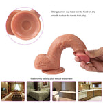 Powerful 10 Speeds Vibrating Dildo 8.43 Inch Realistic Penis - Sex Machine & Sex Doll Adult Toys Online Store - Sexlovey