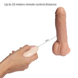 Silicone Rotating Dildo 10 Meters Remote Control Distance 20 Speeds Vibrating Dildo - Sex Machine & Sex Doll Adult Toys Online Store - Sexlovey