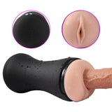 Vibration Male Masturbator Pocket Pussy Realistic 3D Textured Vagina Stroker - Sex Machine & Sex Doll Adult Toys Online Store - Sexlovey