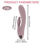 10 Speeds Silicone Rabbit Vibrator for Vagina Stimulation - Sex Machine & Sex Doll Adult Toys Online Store - Sexlovey