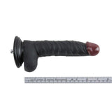 8.27'' Premium Sex Machine Dildo(Black) Inches Insertable - Sex Machine & Sex Doll Adult Toys Online Store - Sexlovey