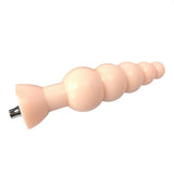 7.28'' Beads Anal Plug(Flesh) Attachment for Premium Sex Machine - Sex Machine & Sex Doll Adult Toys Online Store - Sexlovey