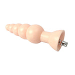7.28'' Beads Anal Plug(Flesh) Attachment for Premium Sex Machine - Sex Machine & Sex Doll Adult Toys Online Store - Sexlovey