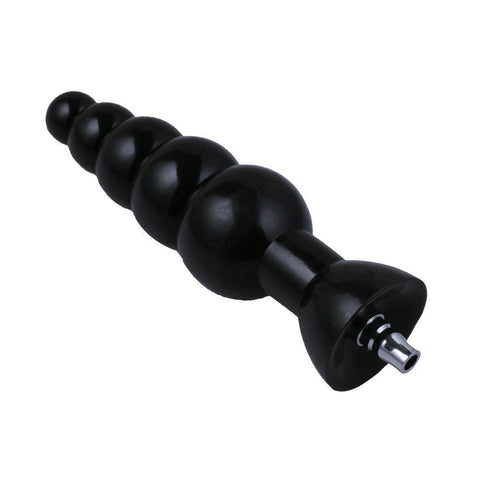 7.28'' Beads Anal Plug(Black) Attachment for Premium Sex Machine - Sex Machine & Sex Doll Adult Toys Online Store - Sexlovey