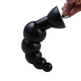 7.28'' Beads Anal Plug(Black) Attachment for Premium Sex Machine - Sex Machine & Sex Doll Adult Toys Online Store - Sexlovey