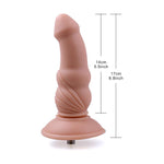 6.3" Silicone Anal Plug for Premium Sex Machine - Sex Machine & Sex Doll Adult Toys Online Store - Sexlovey