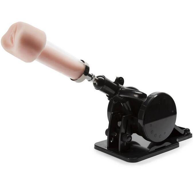 Thrusting Sex Machine with Dildo and Male Masturbator  Sex Machine & Sex  Doll Adult Toys Online Store - Sexlovey