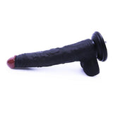 9.25'' Long Dildo(Black) - Sex Machine & Sex Doll Adult Toys Online Store - Sexlovey